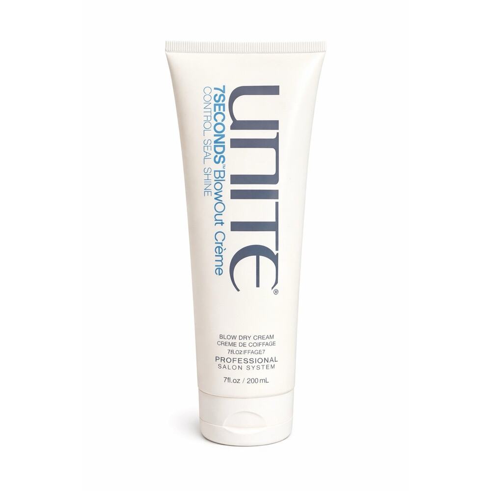 UNITE 7SECONDS BlowOut Creme 7oz Heat Protect Blow Dry Cream